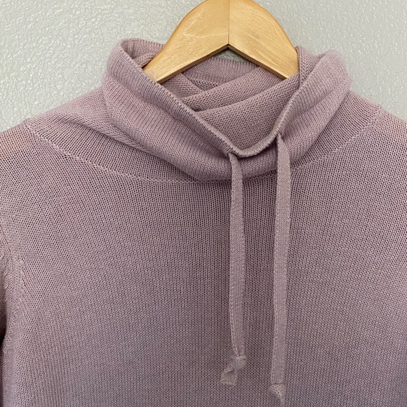 Akini Tunic Mauve Sweater Size Small - Picture 2 of 7